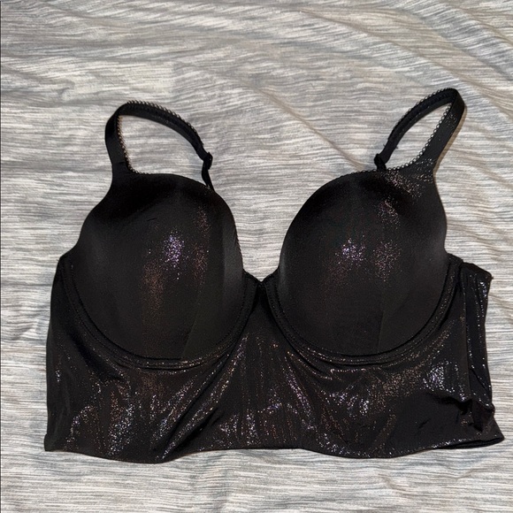 Victoria's Secret Shimmering Black Bra - Picture 1 of 4